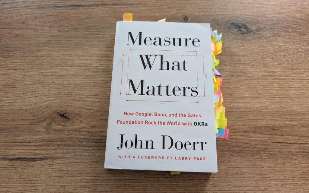 John Doer's Measure What Matters
